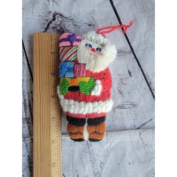 Sunset JIFFY 3-D Christmas Ornament #131 Gifts From Santa Handmade - Picture 5 of 5